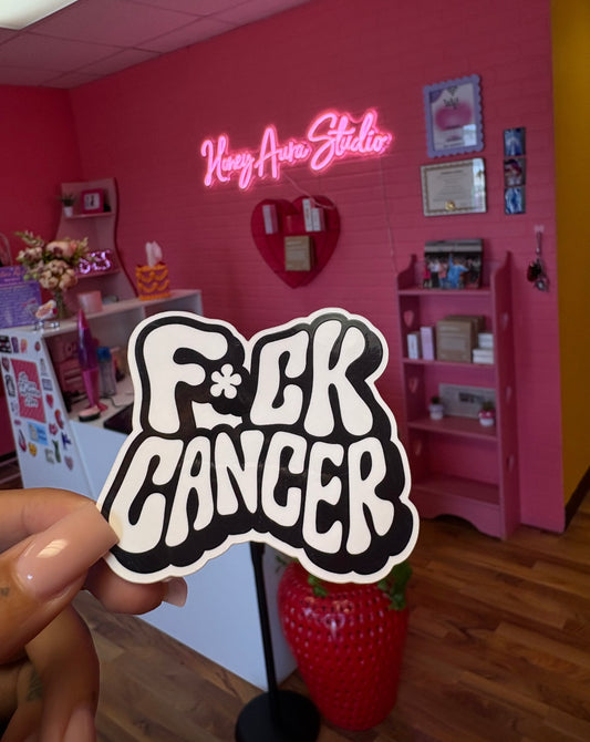 F*CK CANCER sticker